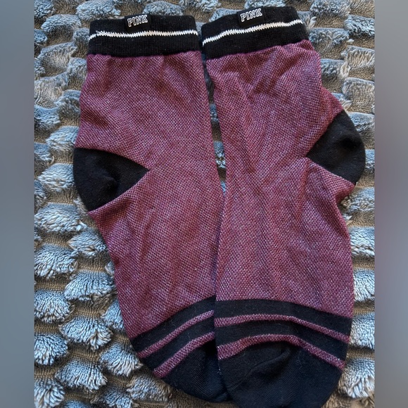 Victoria Secret Pink Sheer Shimmer Socks - Picture 1 of 2